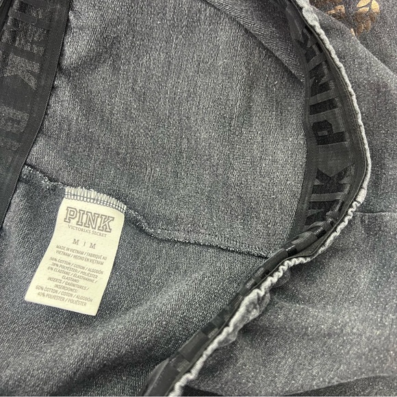 Victoria secret pink sequin jogger pants cheetah print love pink sweat pants y2k - Picture 12 of 13